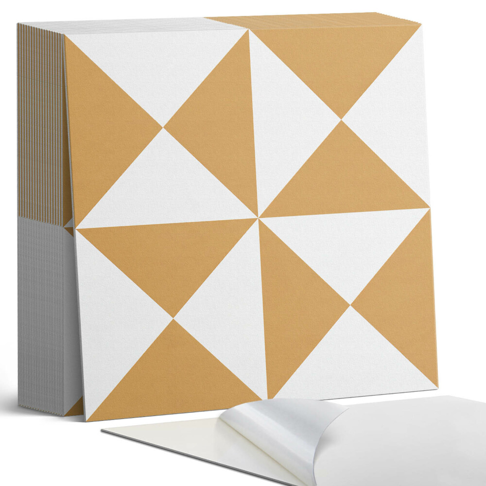 Plăci din PVC autoadezive Model de forme triunghiulare