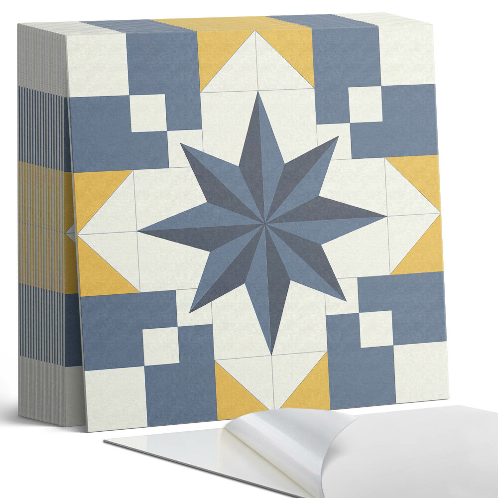 Plăci de vinil autoadezive Forme geometrice de stea