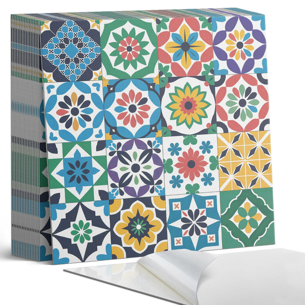 Plăci din PVC autoadezive Grile mozaicate în stil grafic