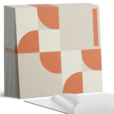 Plăci de vinil autoadezive Set abstract de forme