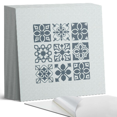 Plăci de vinil autoadezive Forme geometrice în dreptunghiuri