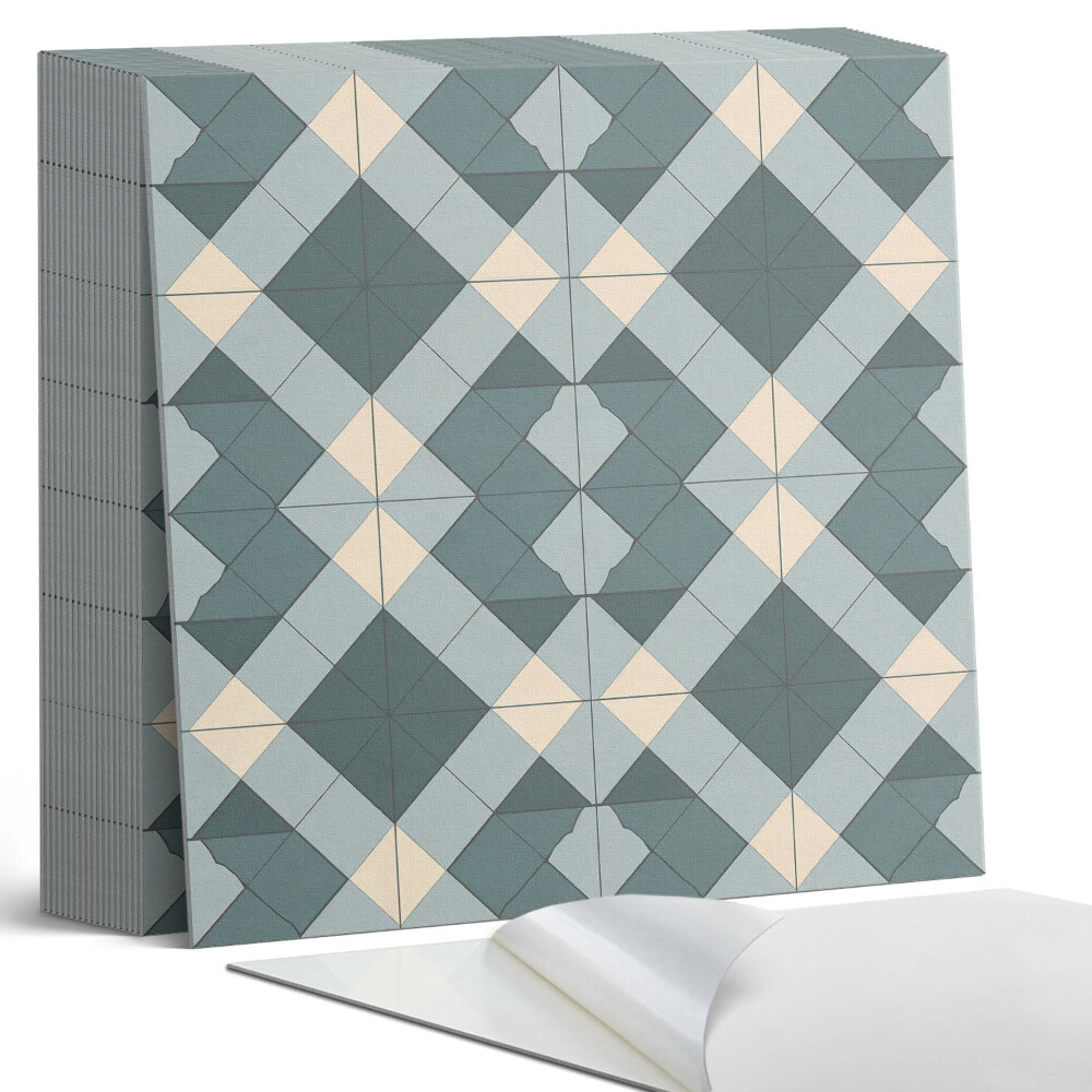 Plăci din PVC autoadezive Model de romb în stil geometric