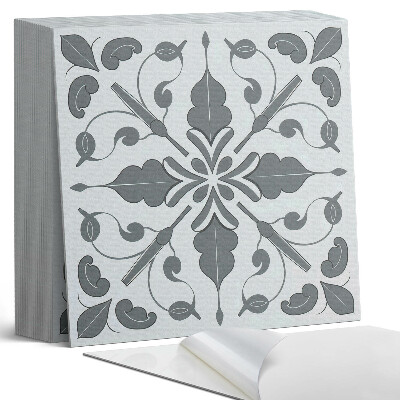 Plăci de vinil autoadezive Un model vegetal în simetrie armonioasă