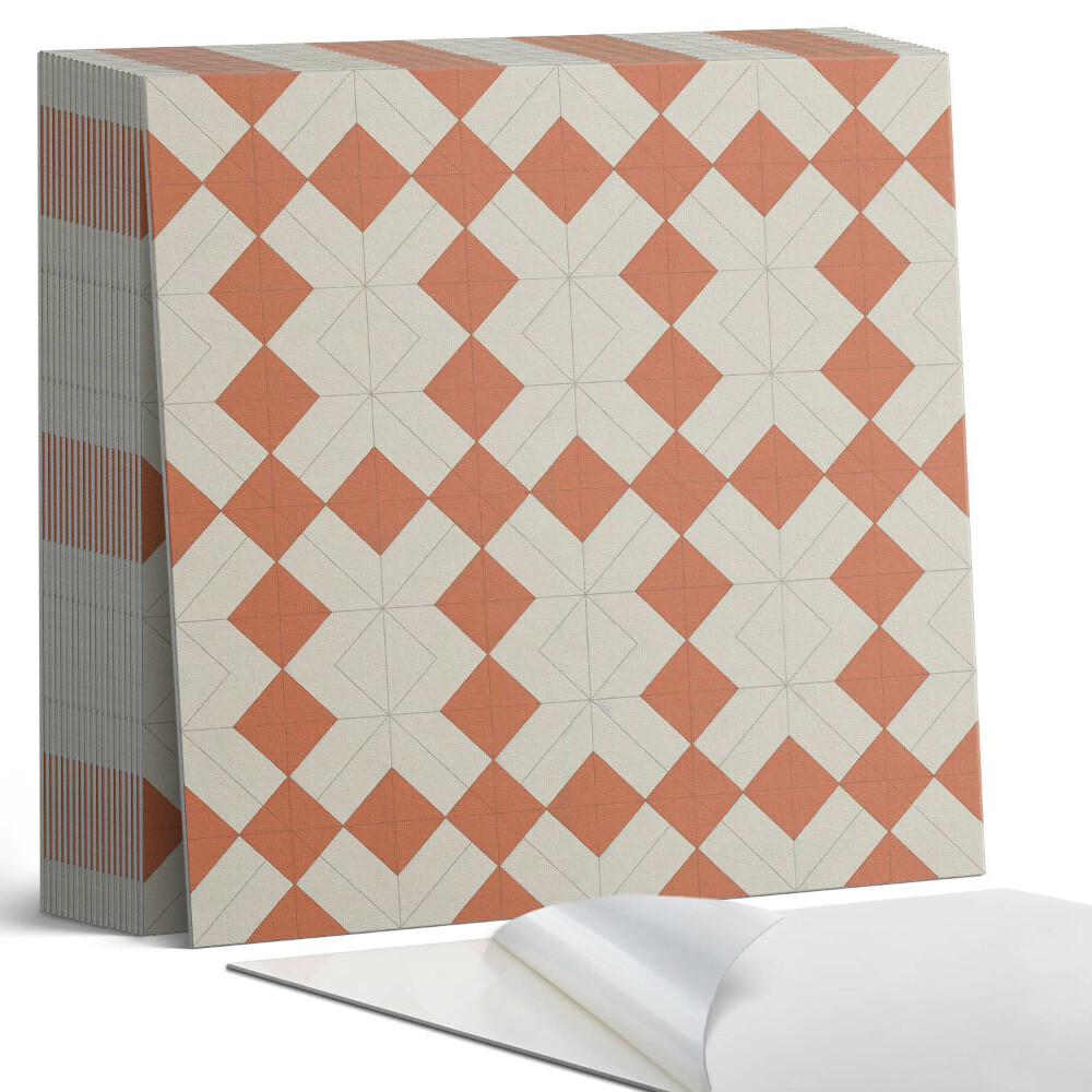 Plăcile de vinil Grilă geometrică rombică