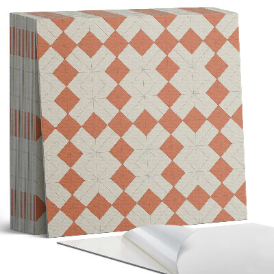 Plăcile de vinil Grilă geometrică rombică