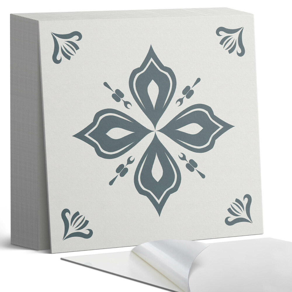 Plăci de vinil autoadezive Model floral în cruce