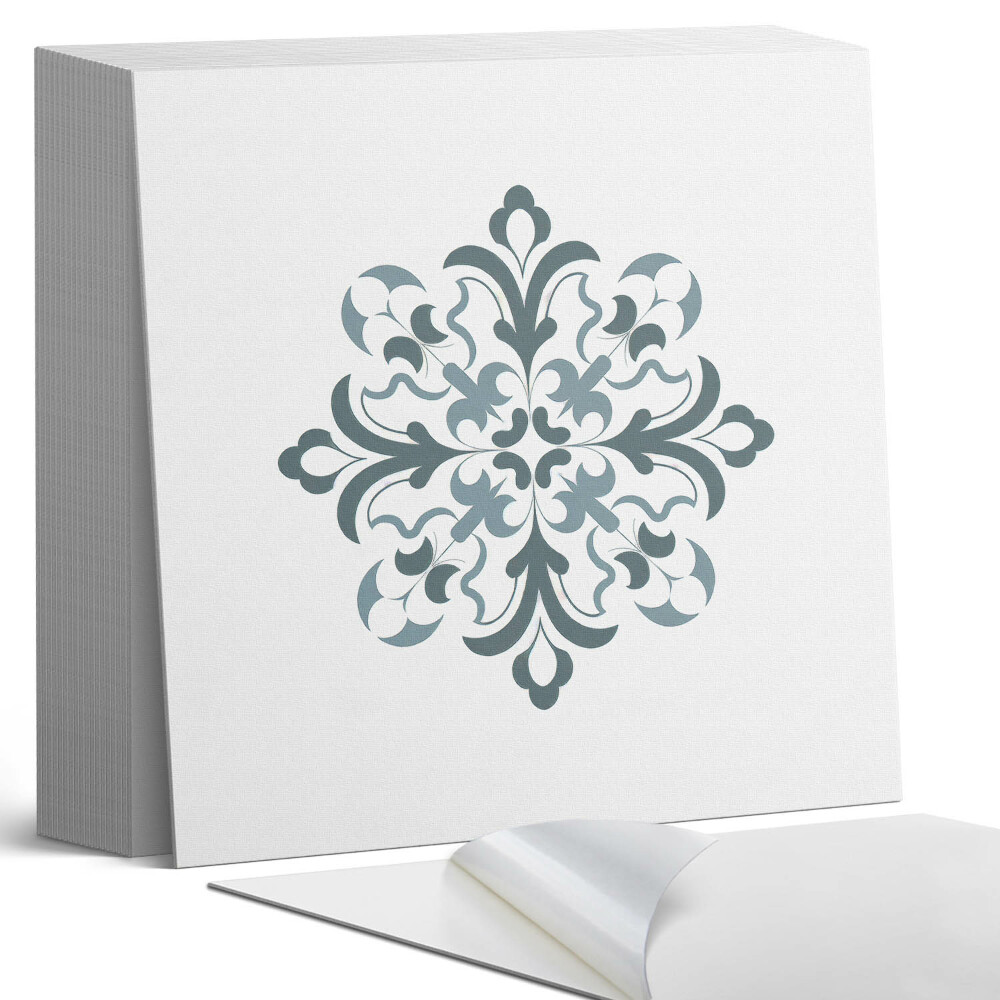 Plăci din PVC autoadezive Motiv floral în simetrie armonioasă