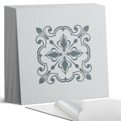 Plăcile de vinil Model ornamental de plante