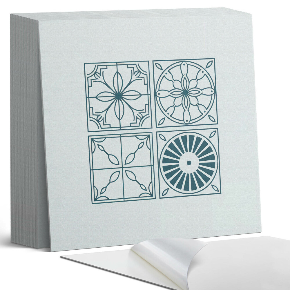 Plăci de vinil autoadezive Modele placate cu plăci într-un stil geometric