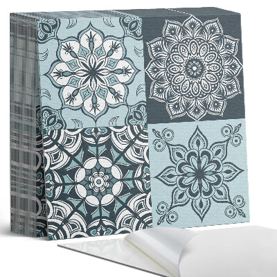 Plăci din PVC autoadezive Modele de mandala în carouri