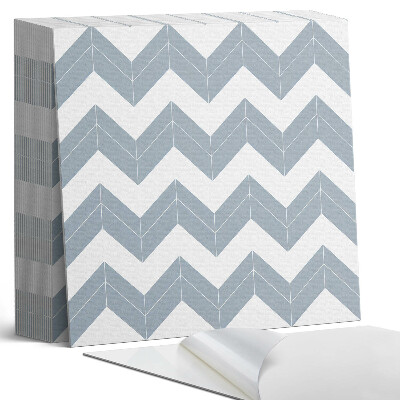 Plăci de vinil autoadezive Design cu dungi în zig-zag