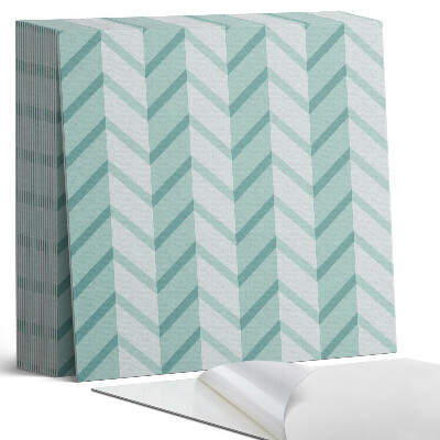 Plăci din PVC autoadezive Motiv cu dungi în zig-zag