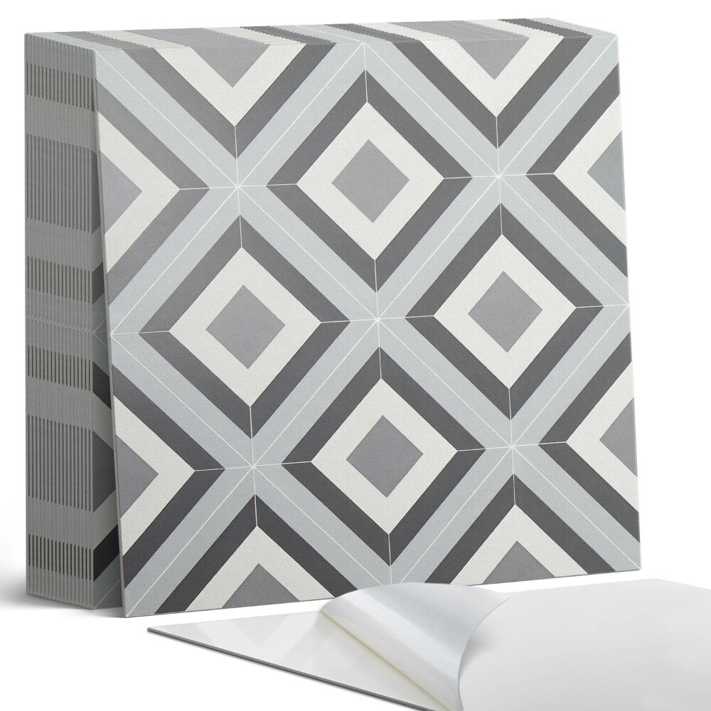 Plăcile de vinil Model geometric în formă de romb