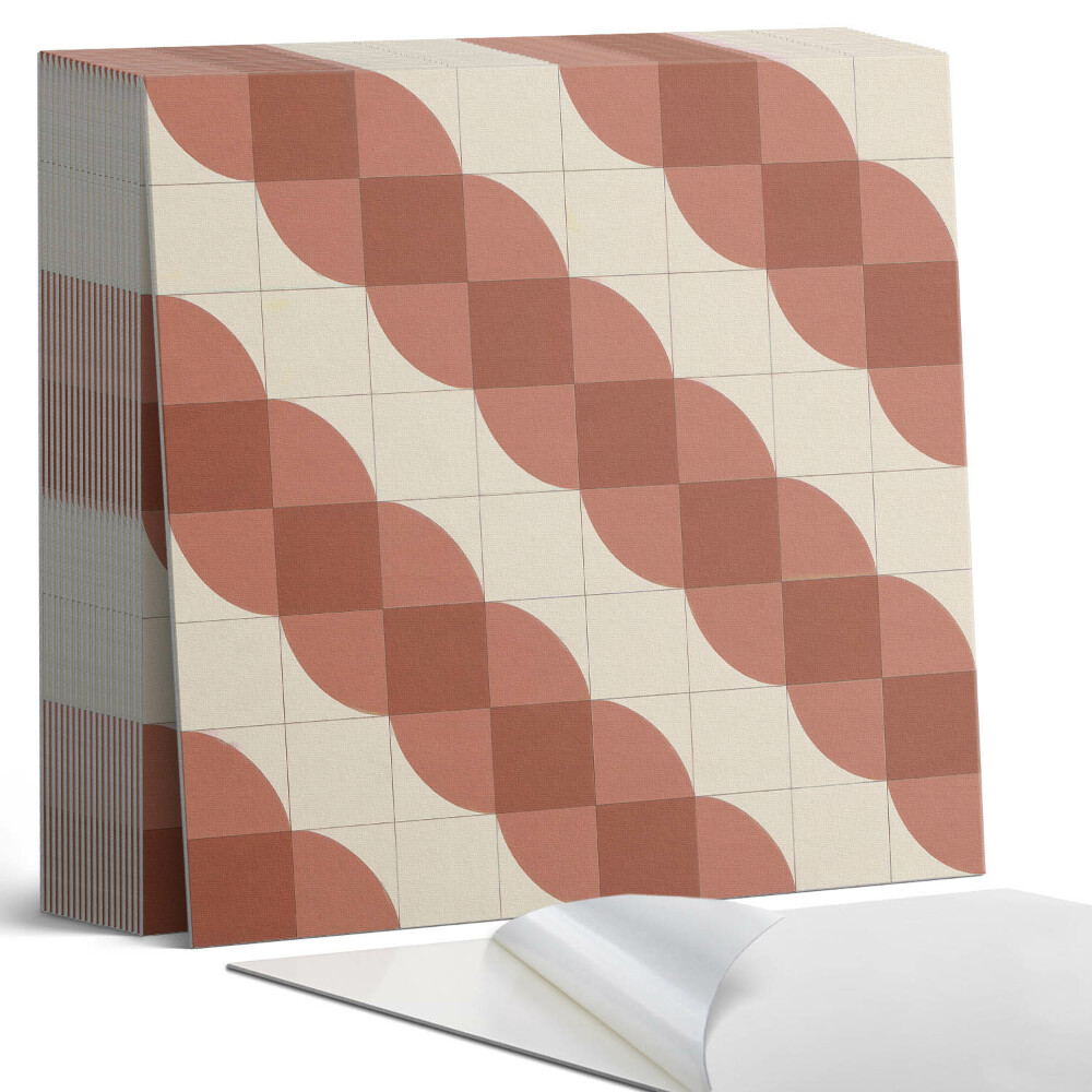 Plăci din PVC autoadezive Model geometric ondulat