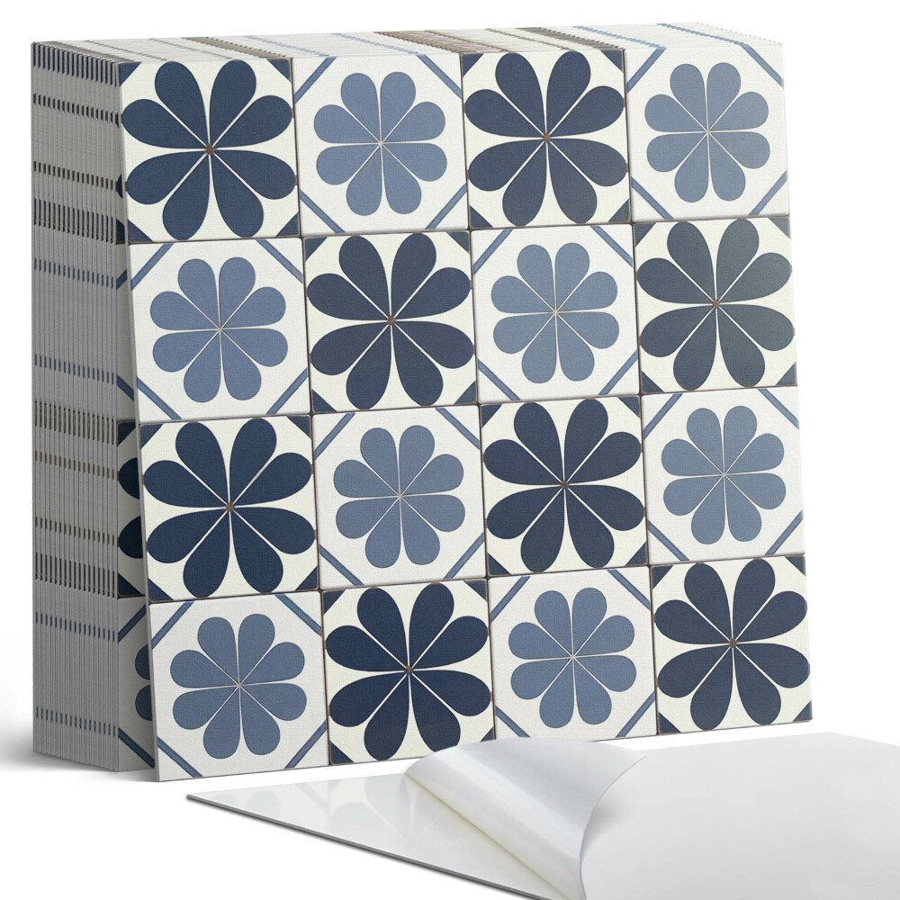 Plăci din PVC autoadezive Motiv floral pe plăci