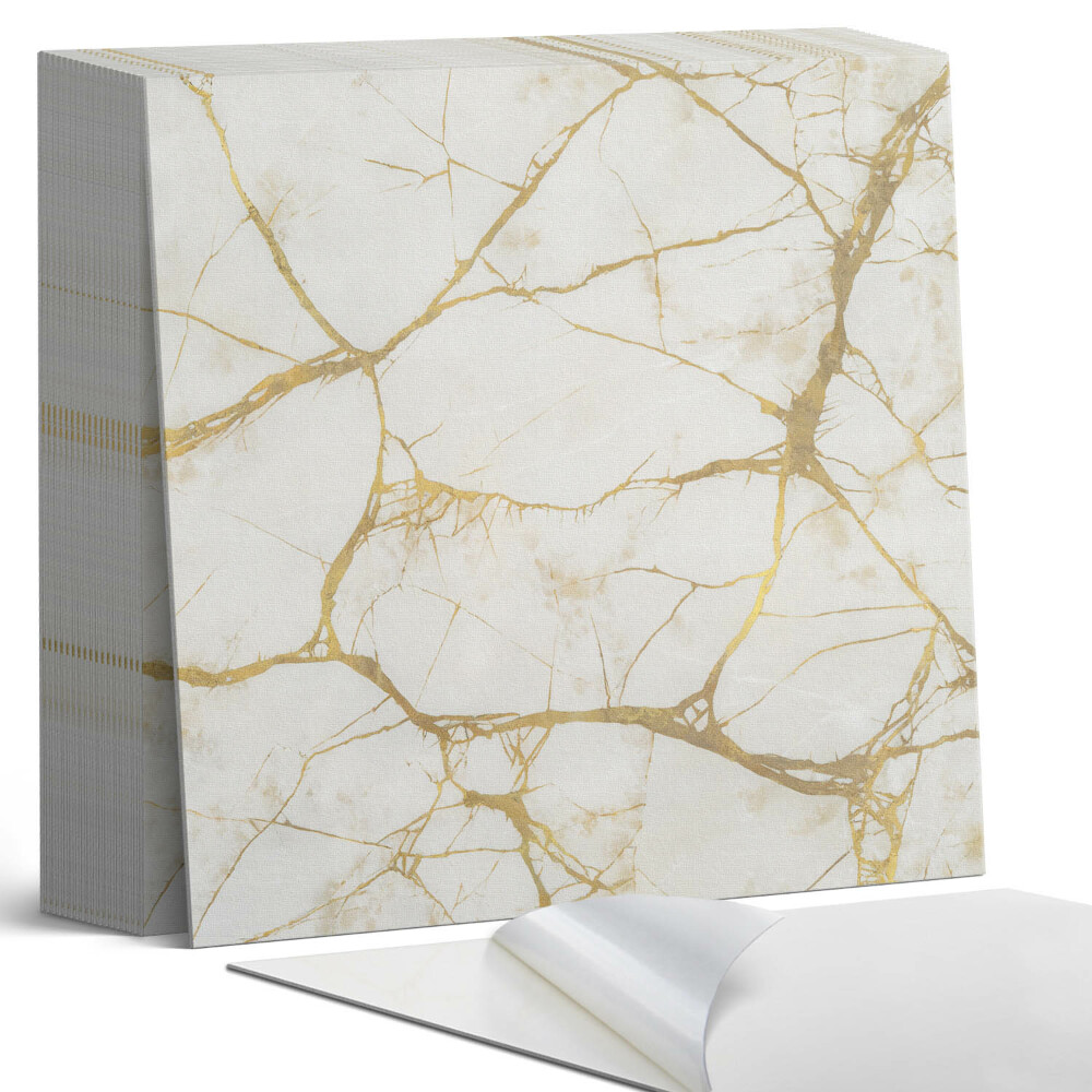 Plăcile de vinil Motiv de marmură cu vene subtile