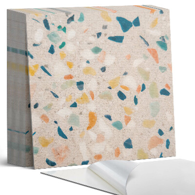 Plăci din PVC autoadezive Fragmente în culori vii