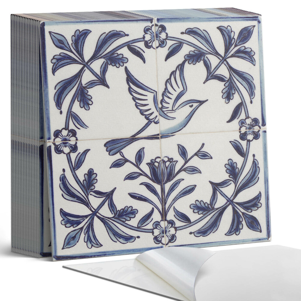 Plăcile de vinil Motiv de pasăre printre verdeață