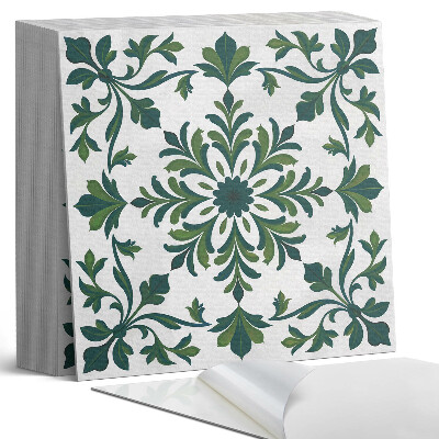 Plăci din PVC autoadezive Model vegetal cu detalii decorative