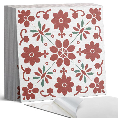 Plăci din PVC autoadezive Motiv floral cu frunze