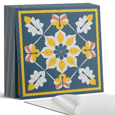 Plăci din PVC autoadezive Armonie florală în simetrie