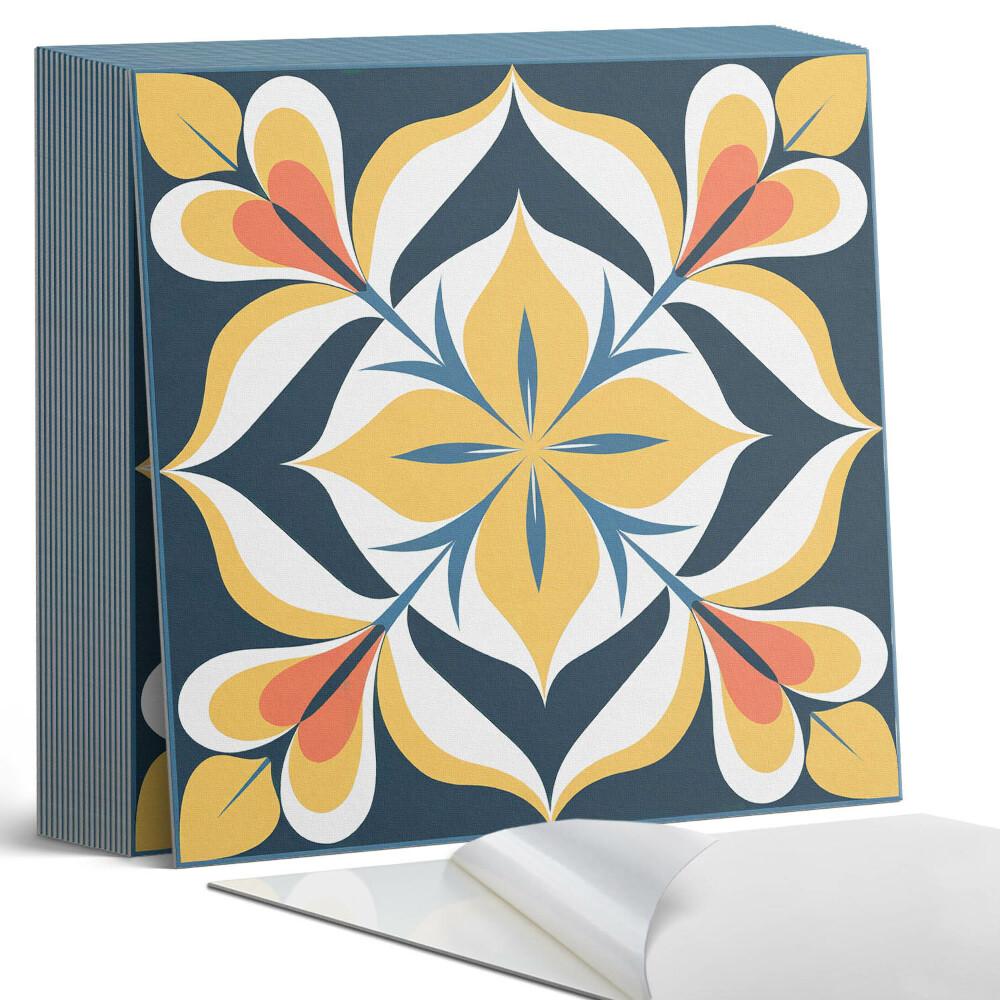 Plăci din PVC autoadezive Motiv floral elegant