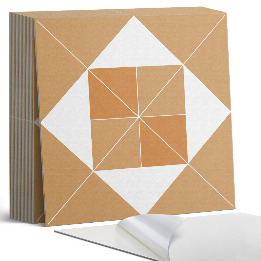 Plăci de vinil autoadezive Geometrie abstractă în culori