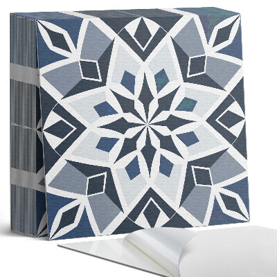 Plăci din PVC autoadezive Geometrie florală într-un stil modern