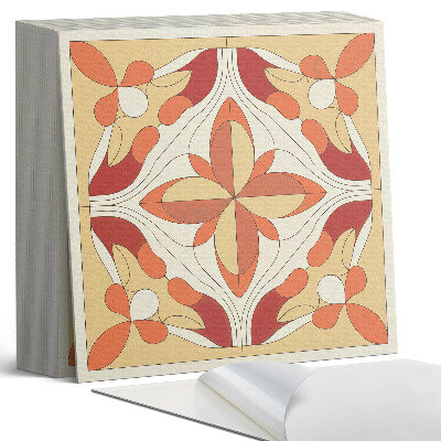 Plăci din PVC autoadezive Abstracție florală într-un stil modern