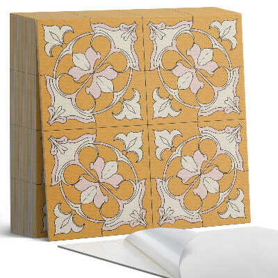 Plăci de vinil autoadezive Mozaic floral în culori