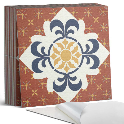 Plăci din PVC autoadezive Model floral în stil natural