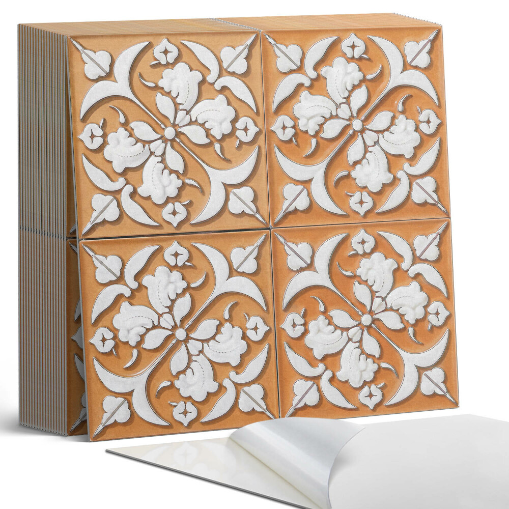 Plăcile de vinil Stil floral în plină floare