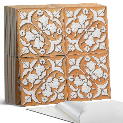 Plăcile de vinil Stil floral în plină floare