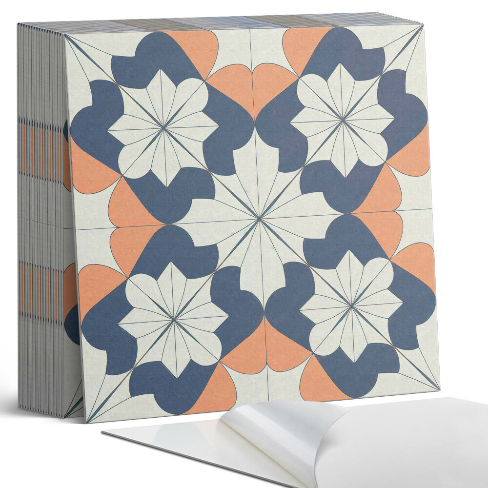 Plăcile de vinil Motiv geometric floral