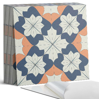 Plăcile de vinil Motiv geometric floral
