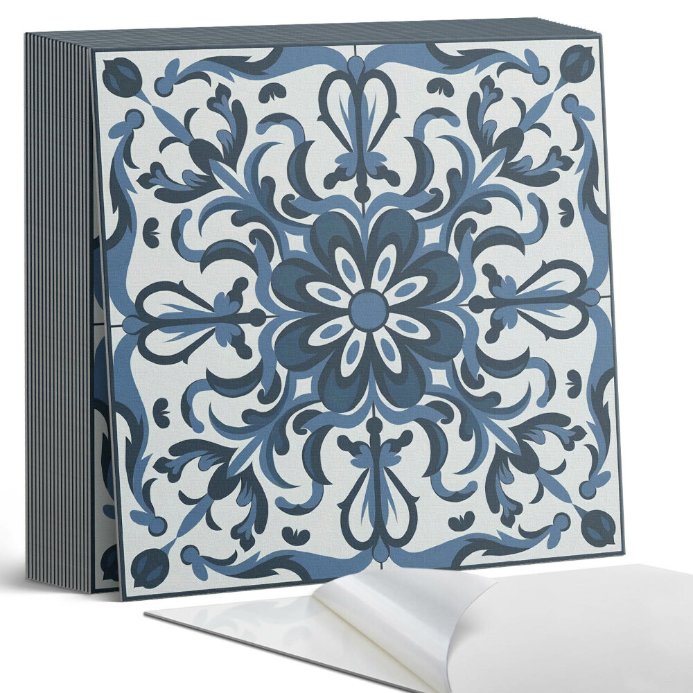 Plăci de vinil autoadezive Motive florale cu detalii decorative