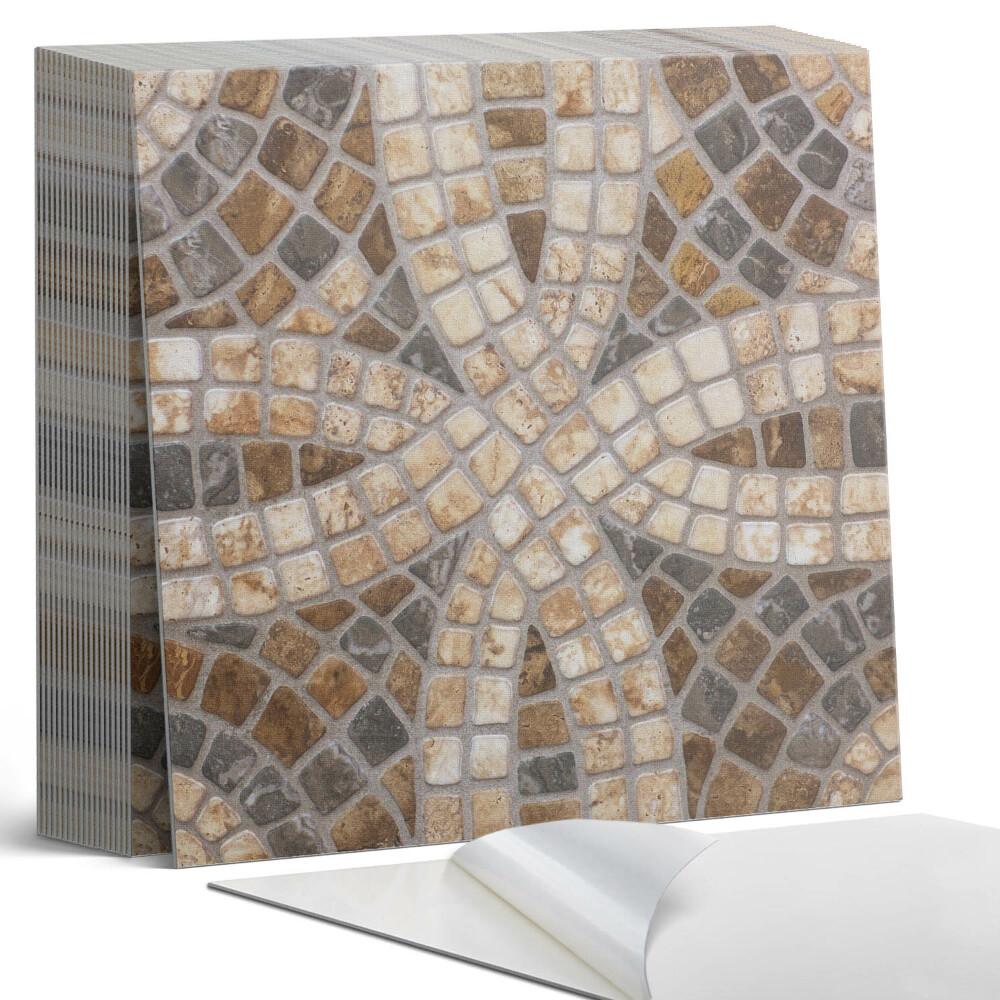 Plăci de vinil autoadezive Aranjament mozaic în țesături