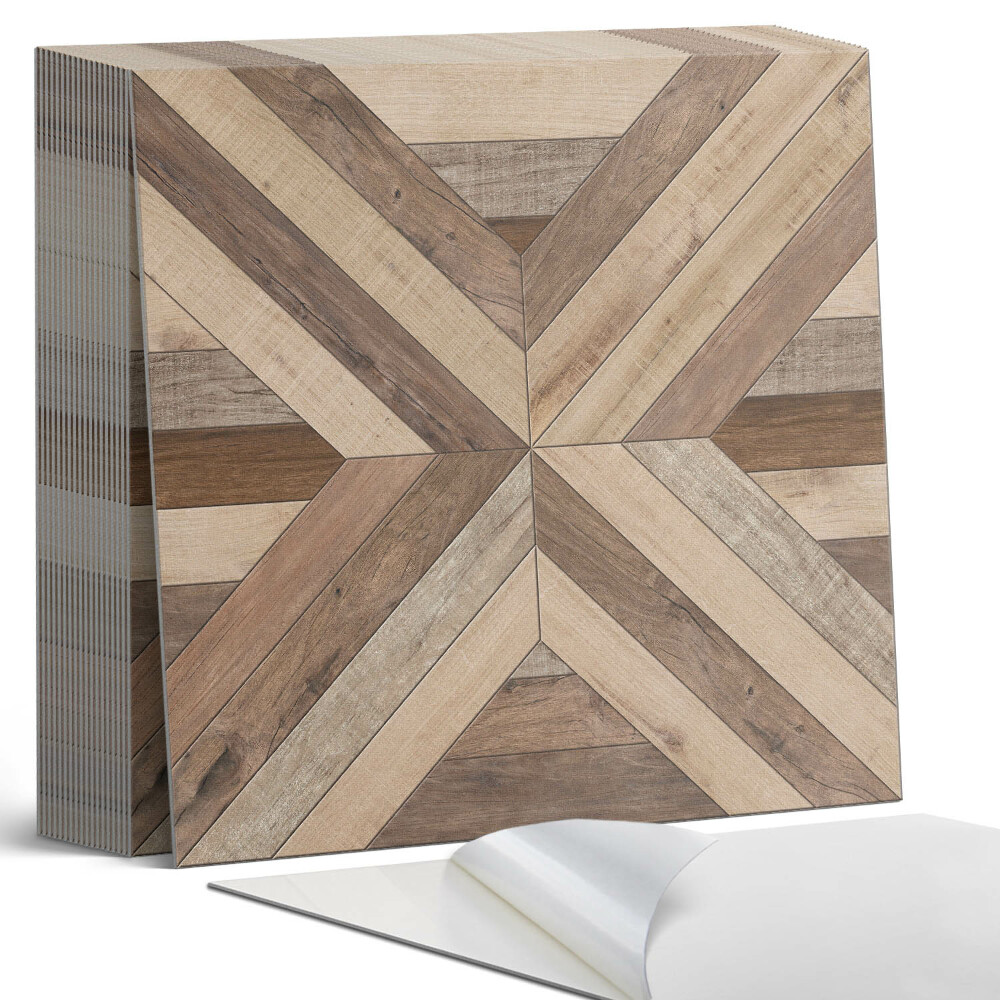 Plăcile de vinil Panouri din lemn în stil abstract