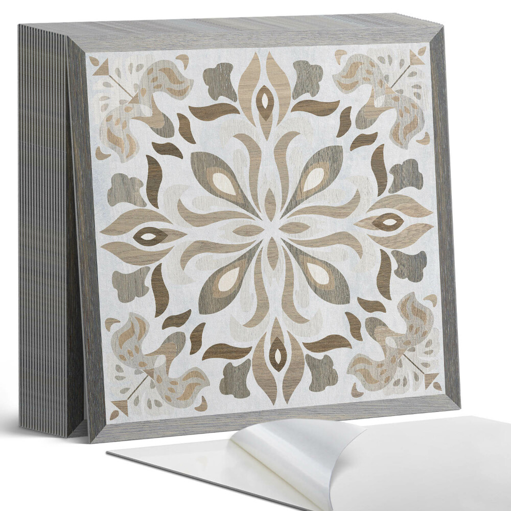 Plăci de vinil autoadezive Motiv floral simetric