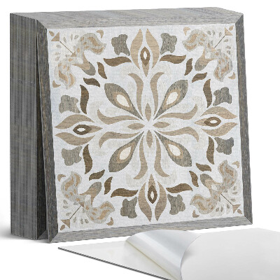 Plăci de vinil autoadezive Motiv floral simetric