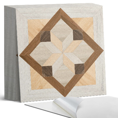 Plăci din PVC autoadezive Forme într-un pătrat geometric