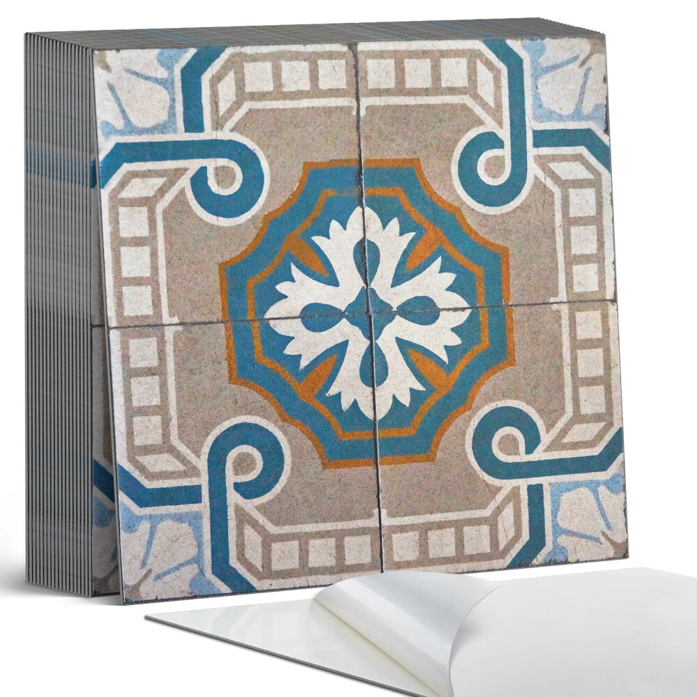 Plăcile de vinil Model mozaic cu motive decorative