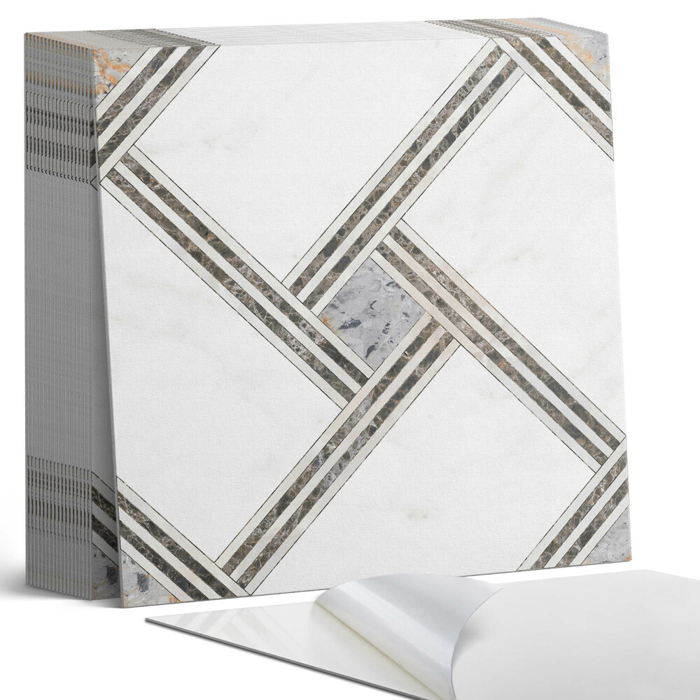 Plăci de vinil autoadezive Construcția liniilor geometrice