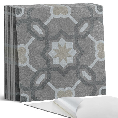 Plăcile de vinil Model de țiglă în stil geometric