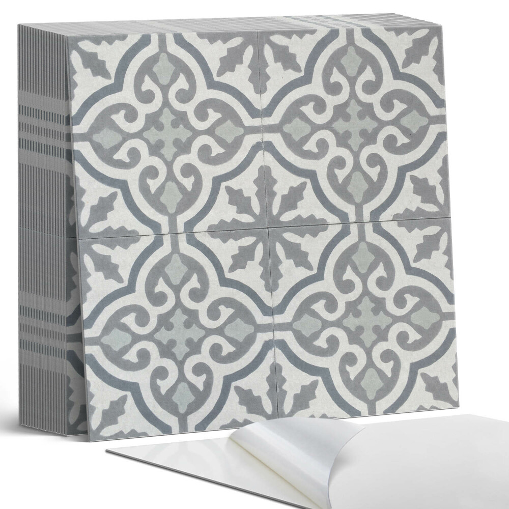 Plăcile de vinil Model mozaic cu detalii decorative