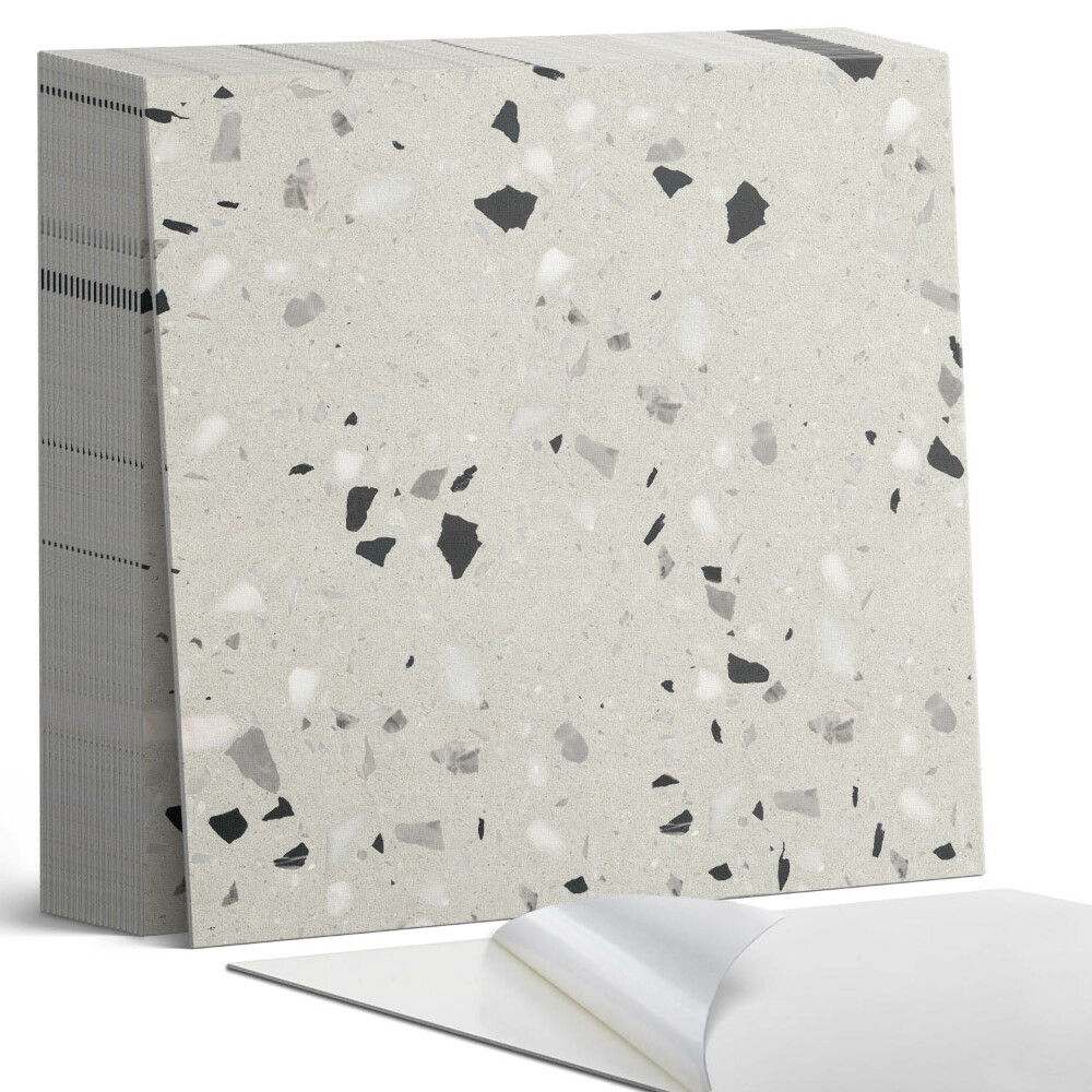 Plăci din PVC autoadezive Model fragmentat în accente mici