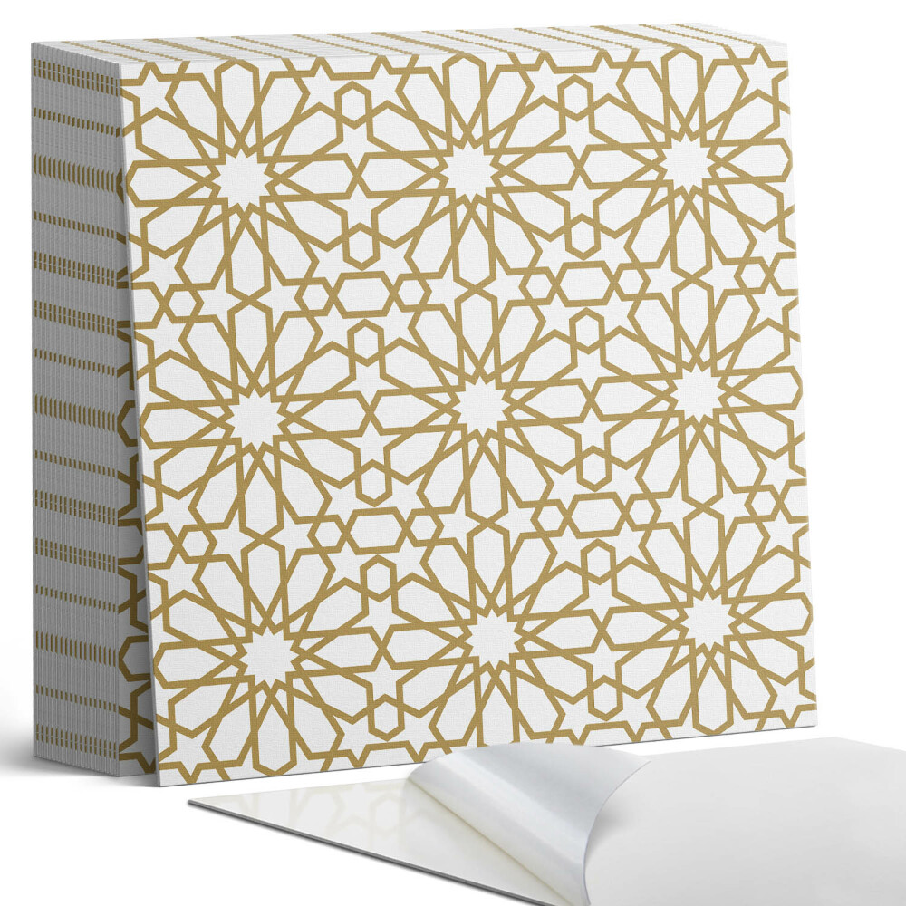 Plăci de vinil autoadezive Model geometric cu stele