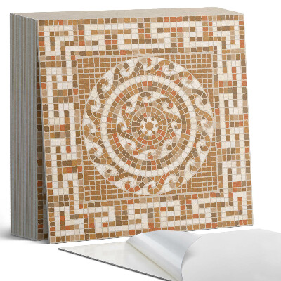 Plăcile de vinil Model mozaic cu cercuri