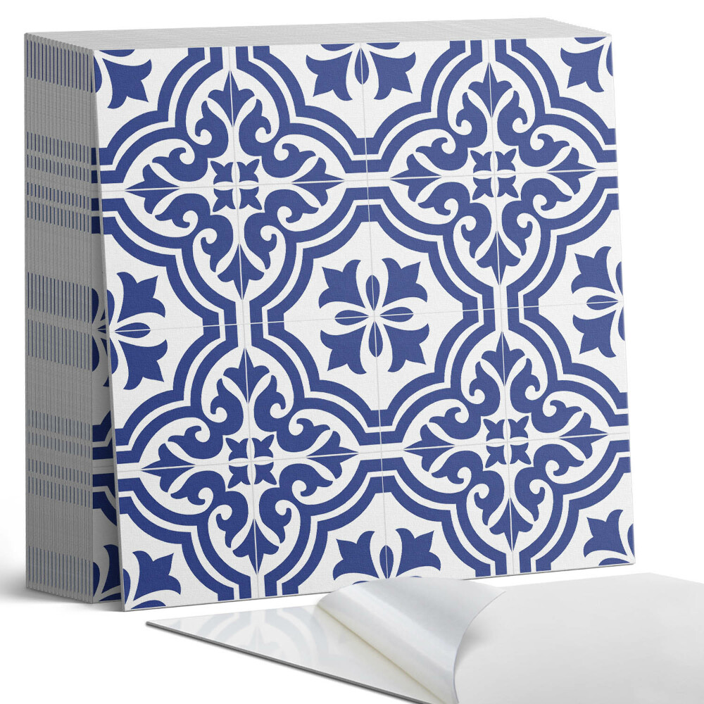 Plăcile de vinil Modele de plante în aranjamente cu plăci ceramice