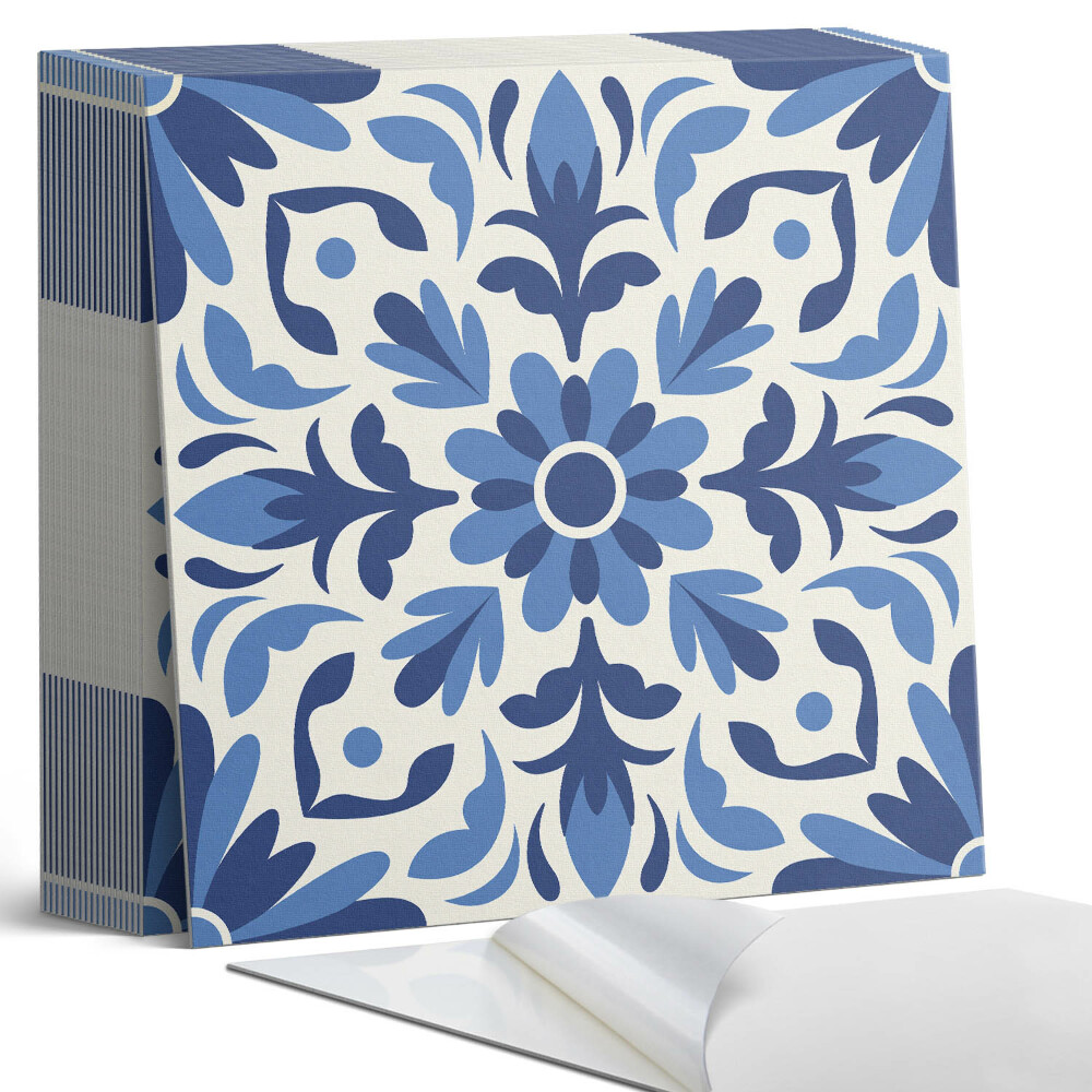 Plăci de vinil autoadezive Motiv floral cu frunze verzi